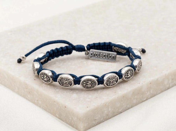 Protection St. Michael Bracelet Blue