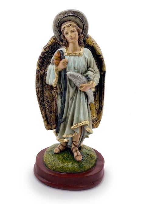9" Archangel Raphael Statue