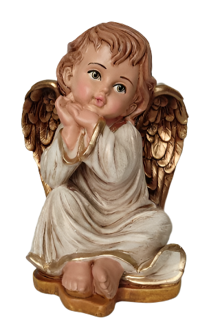 7" Praying Angel with Closed Hands