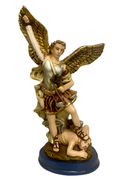 10" St. Michael the Archangel Statue