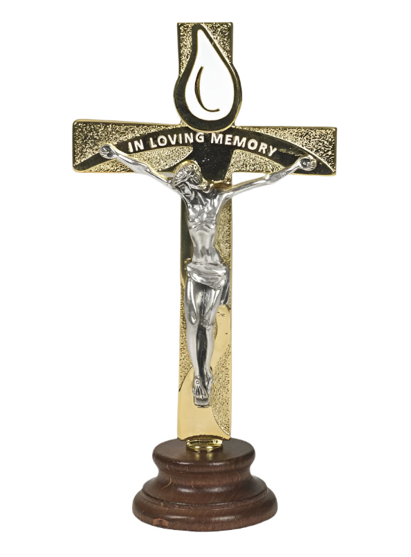 6.5" In Loving Memory Gold Tone