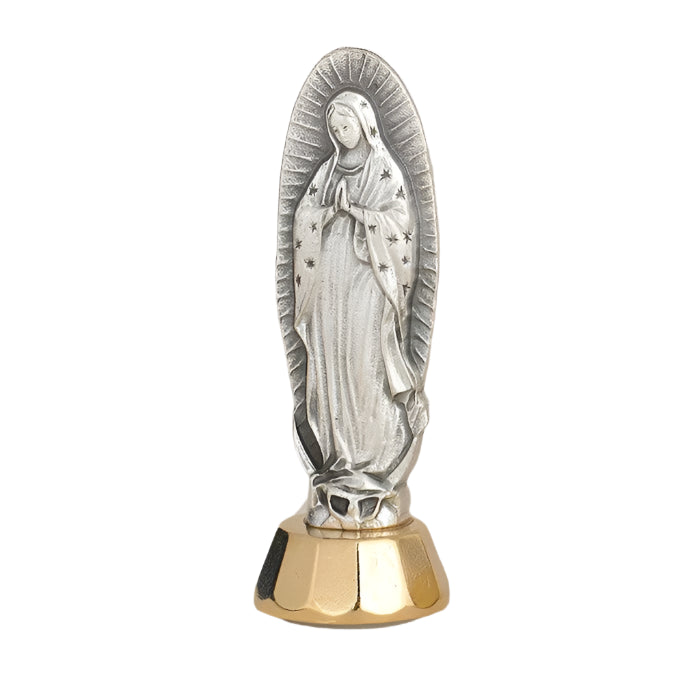 Lady of Guadalupe Adhesive 3 inch Mini Statue