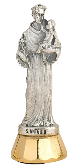 3" Saint Anthony Adhesive Mini Statue