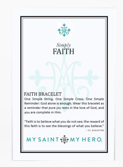 Simply Faith Cross Bracelet