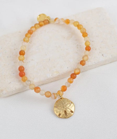 Blessings of the Sea Sand Dollar Bracelet