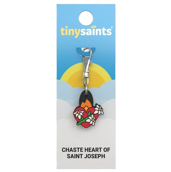 Chaste Heart of St. Joseph Charm
