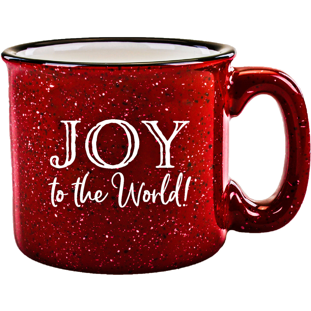 Joy to the World Ceramic Campfire Mug