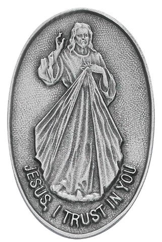 2.5" Divine Mercy Visor Clip Visor Clips