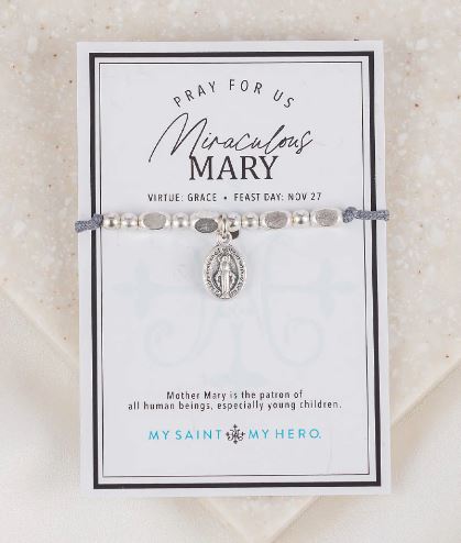 Miraculous Mary Petite Little Saints Bracelet