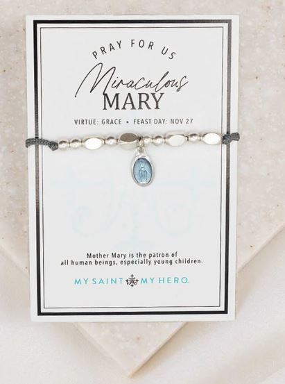 Miraculous Mary Petite Little Saints Bracelet