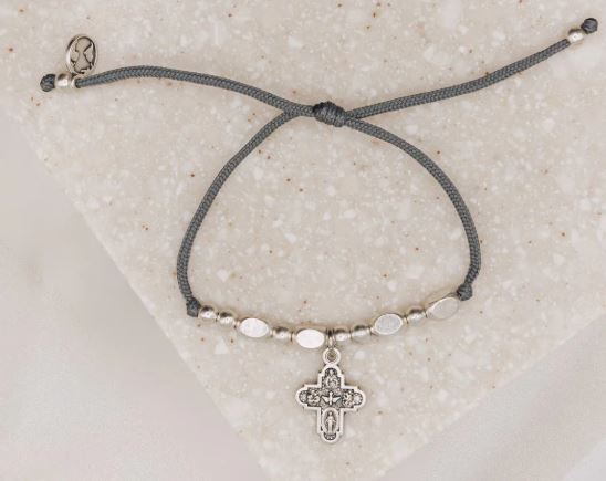 Four Way Cross Little Saints Bracelet