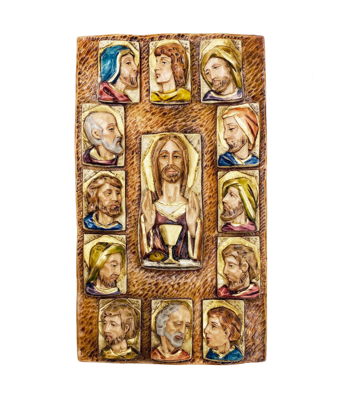 11" Handmade Last Supper Plaque
