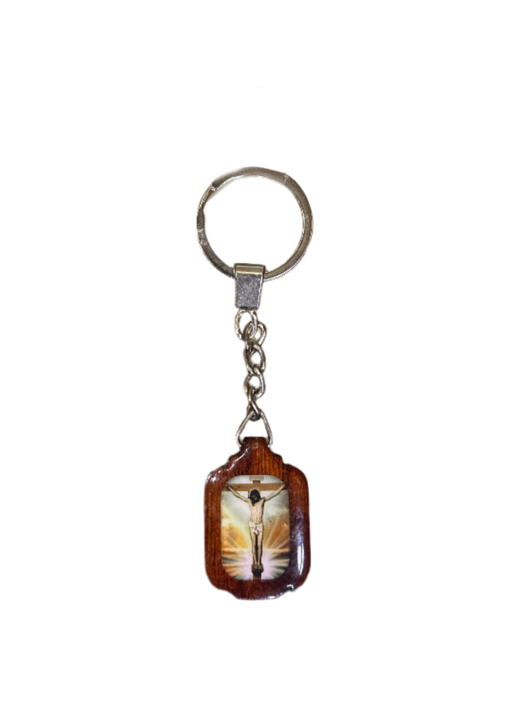 Oscar Romero Wooden Key Chain