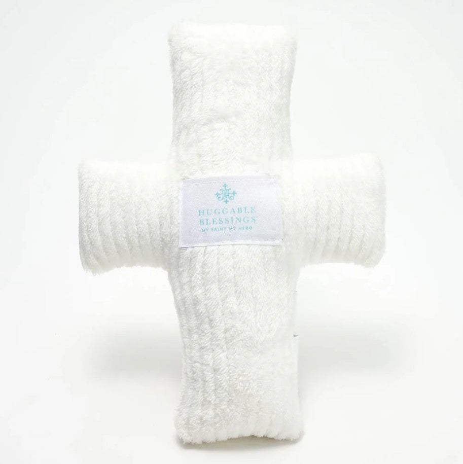 11" Huggable Prayer Pillow - White