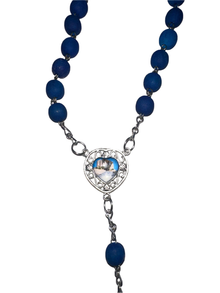 8MM Cathedral of Our Lady of the Angels 5 Decade Scented Rosary
