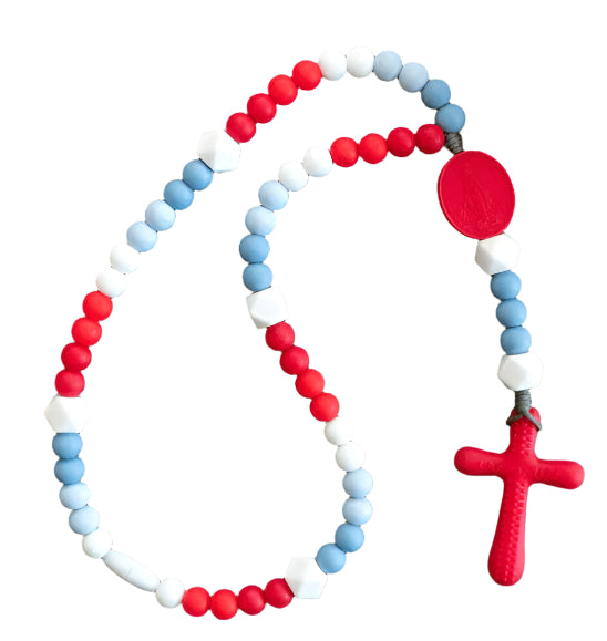 Silicone Rosary: Divine Mercy