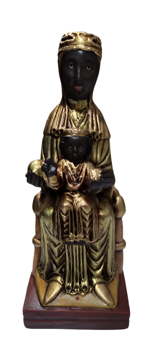 8.5" Our Lady of Monserrat Statue