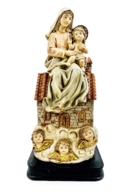 12" Virgen of Loretto Statue