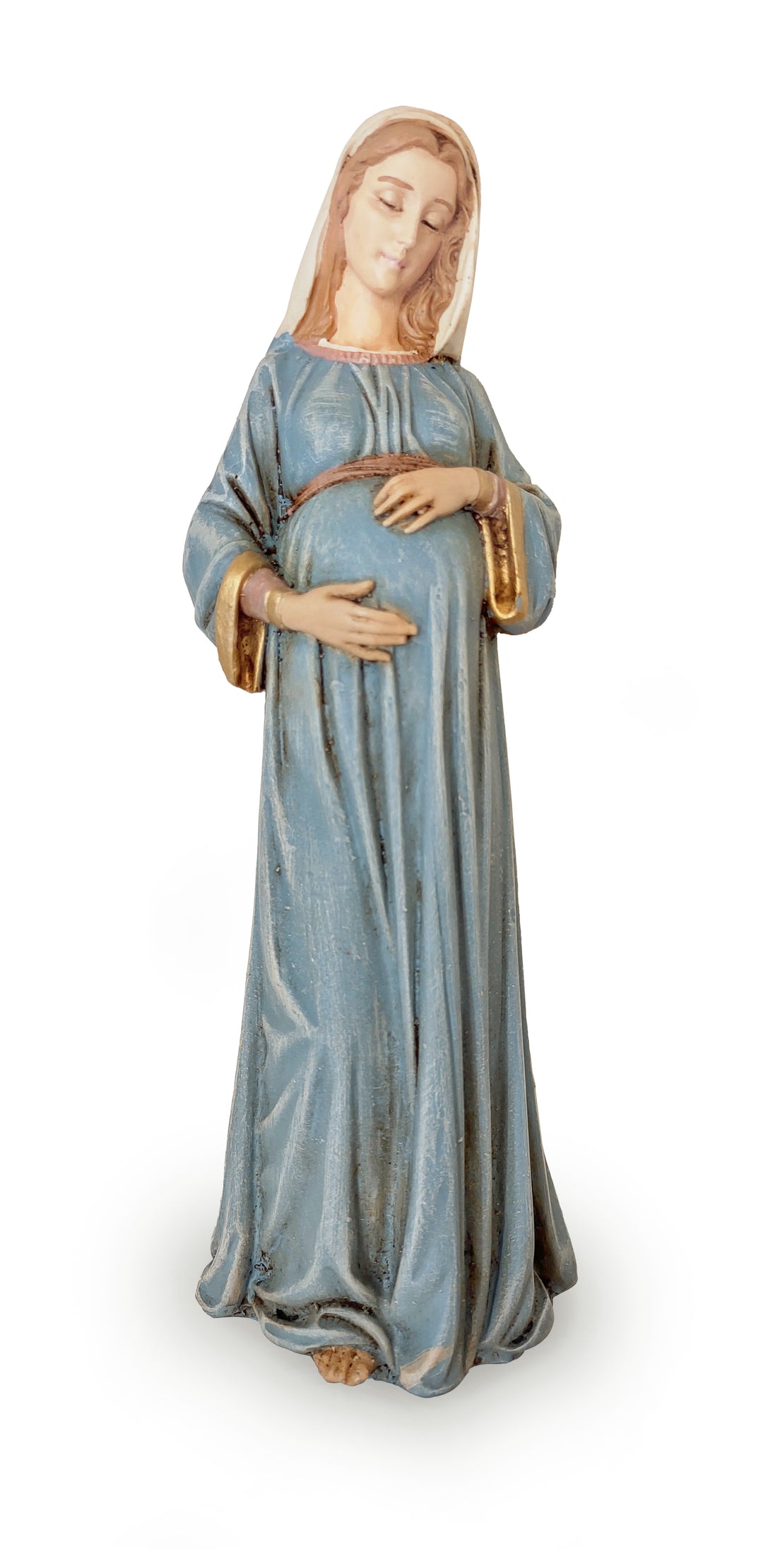 5" Handmade Our Lady of Advent Statue