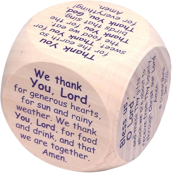 Mealtime Prayer Cube