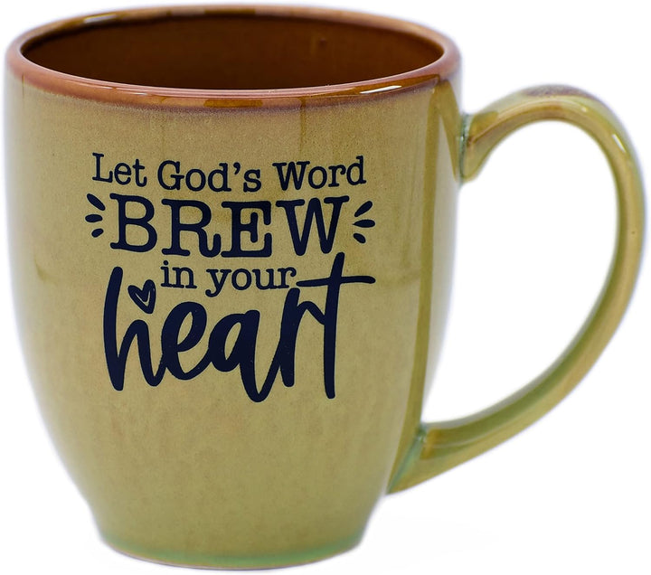 Let God's Word Brew Ceramic Mug