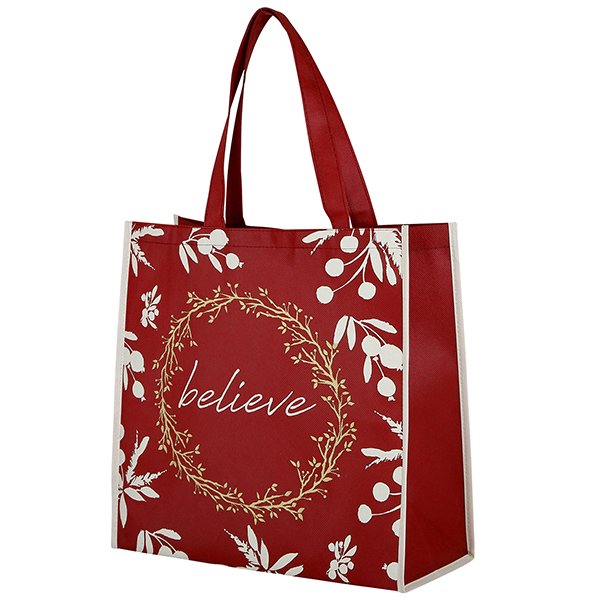 Believe Gusset Tote Bag