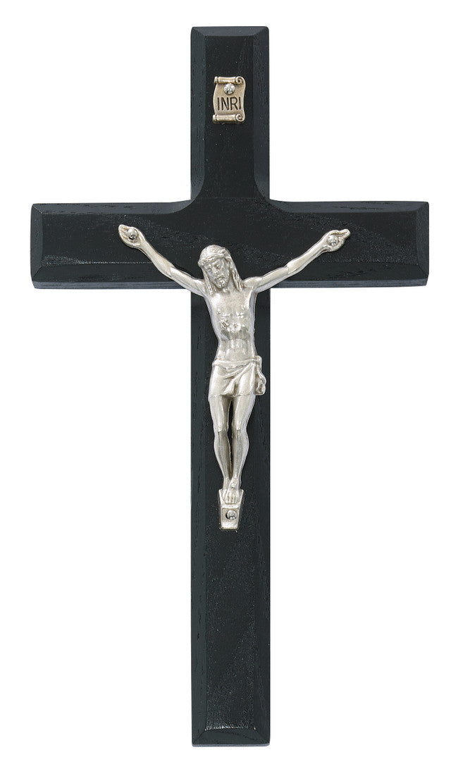 Black Wood Crucifix