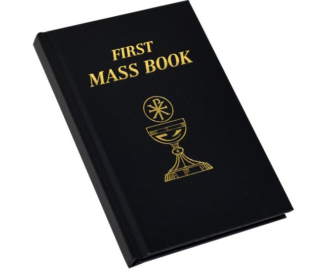 First Mass Book - Black