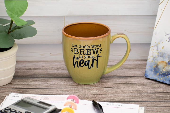 Let God's Word Brew Ceramic Mug