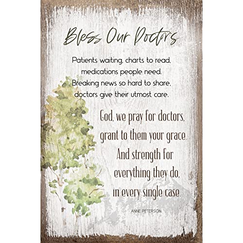 Bless Our Doctors Plaque