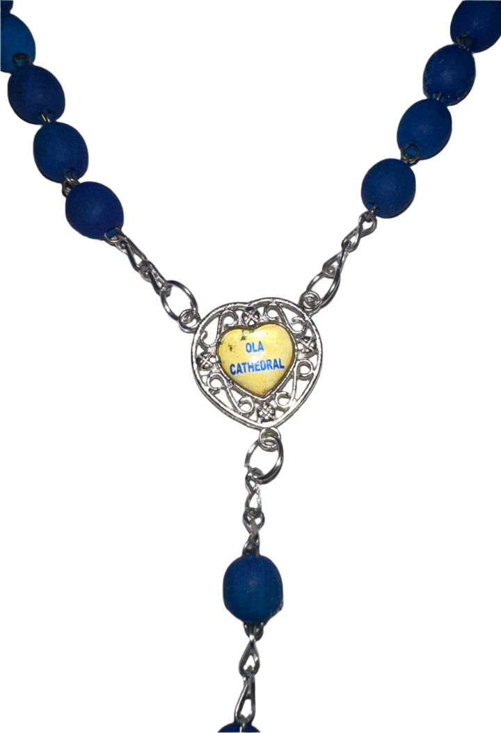 8MM Cathedral of Our Lady of the Angels 5 Decade Scented Rosary