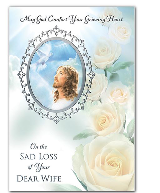 Loss of Wife Greeting Card