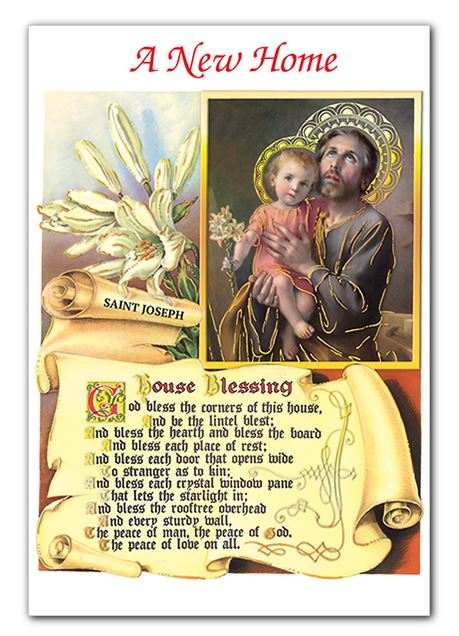 New Home St. Joseph Greeting Card