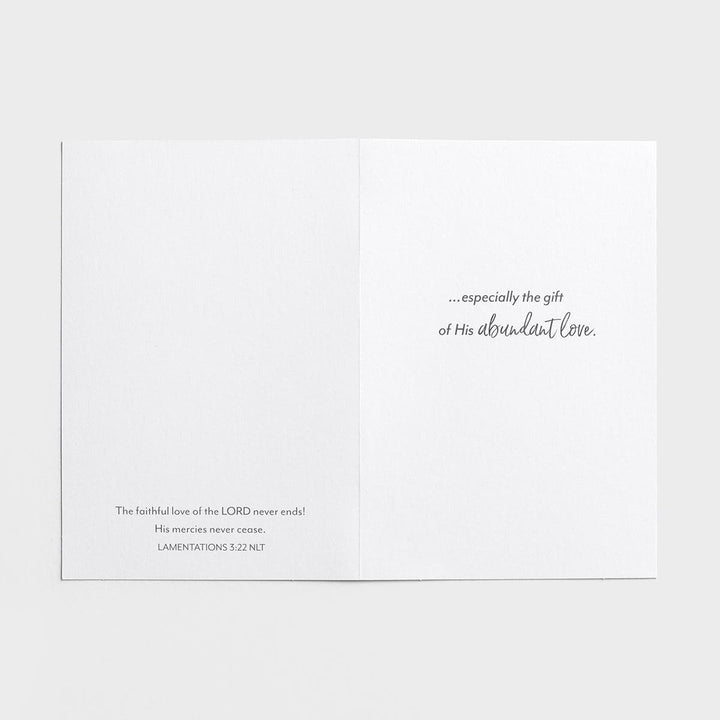 Blessings - 6 Thanksgiving Note Cards, 2 Designs
