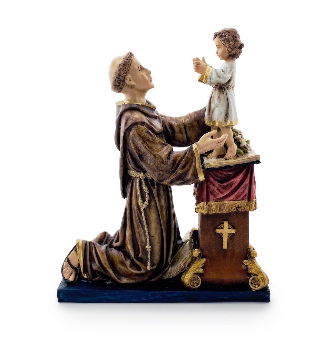 7" St. Anthony with Child Statue
