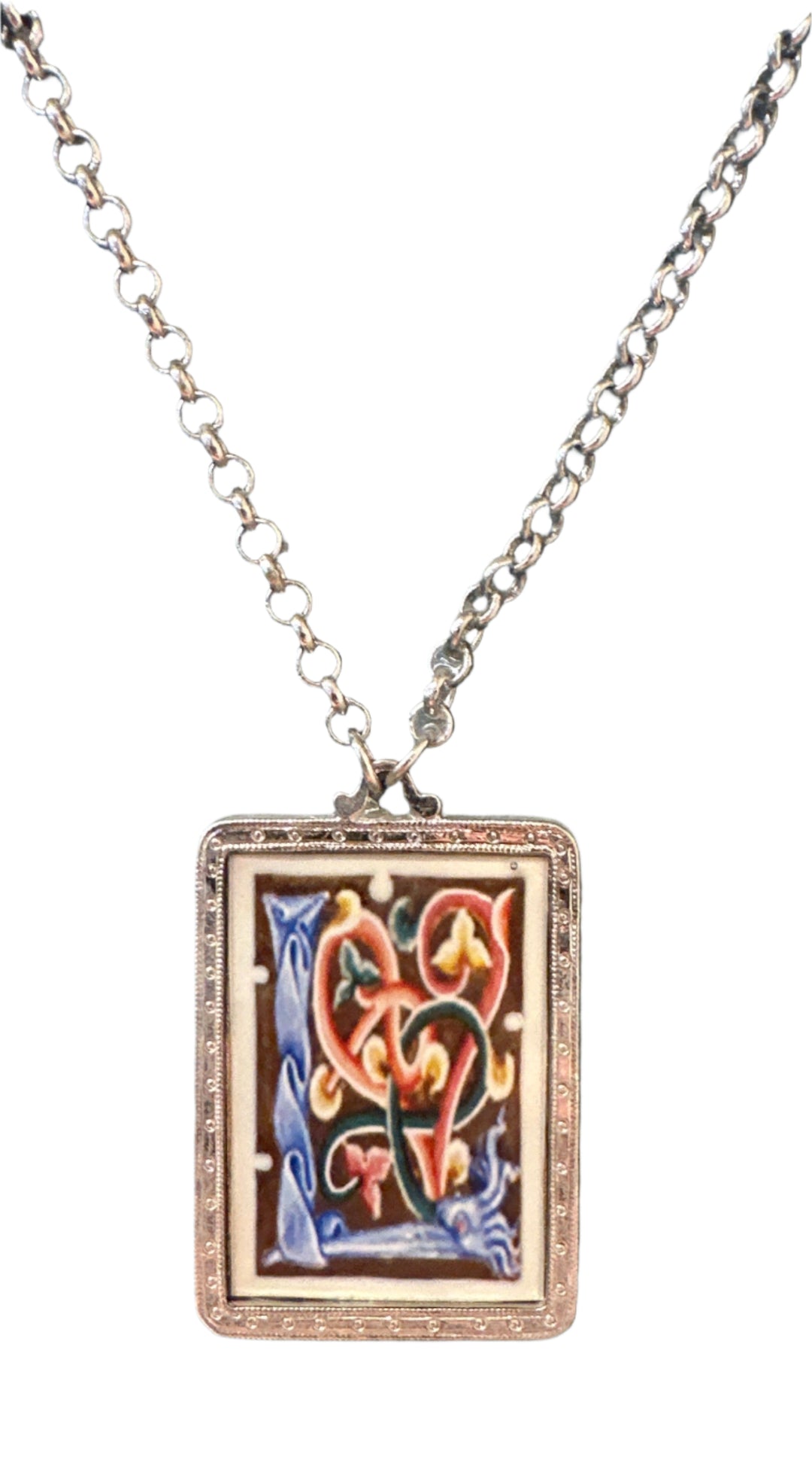 Letter Pendant - L