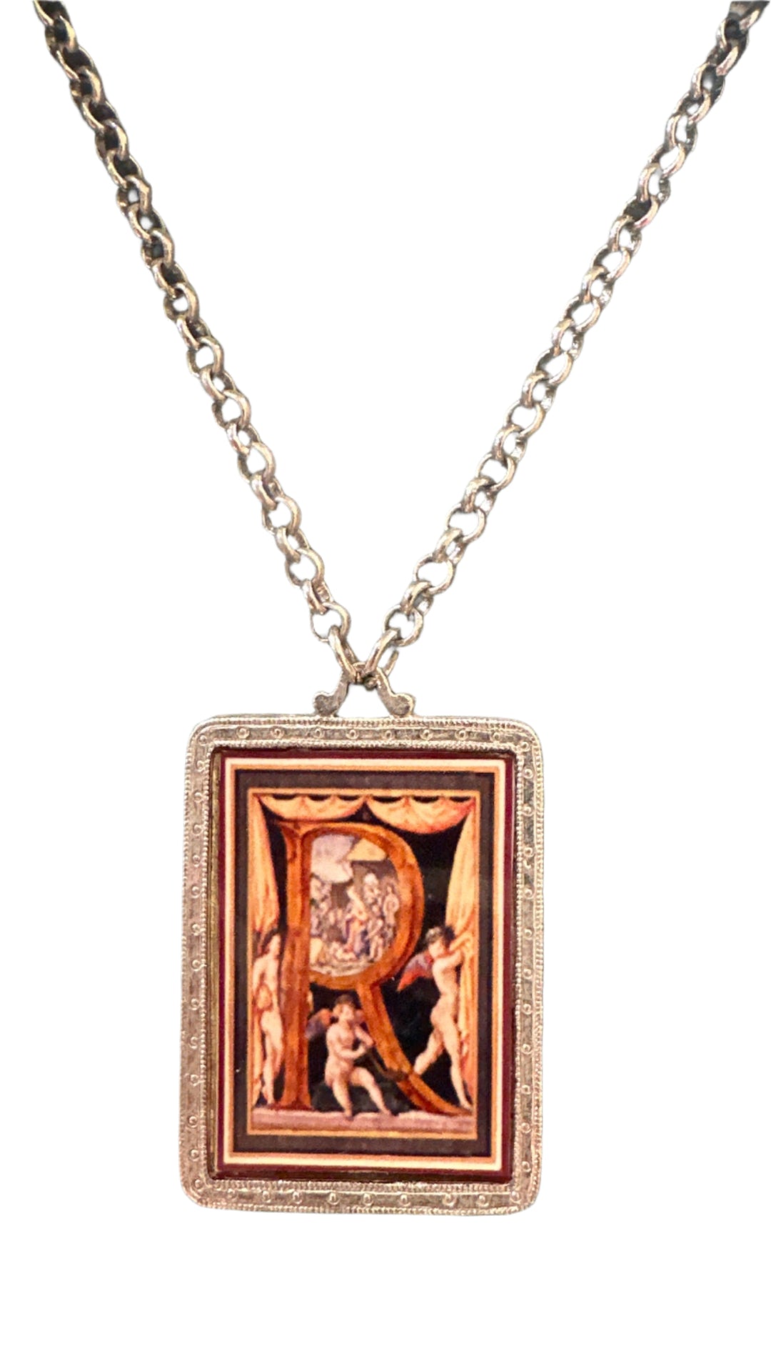 Letter Pendant - R