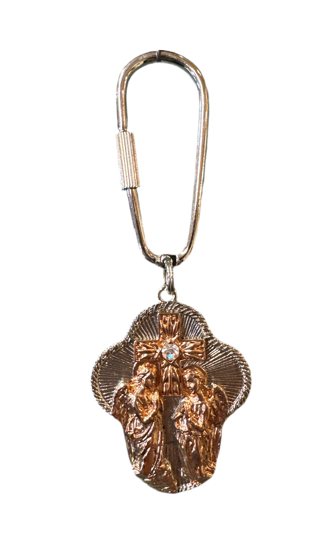 Angel Cross Key Fob