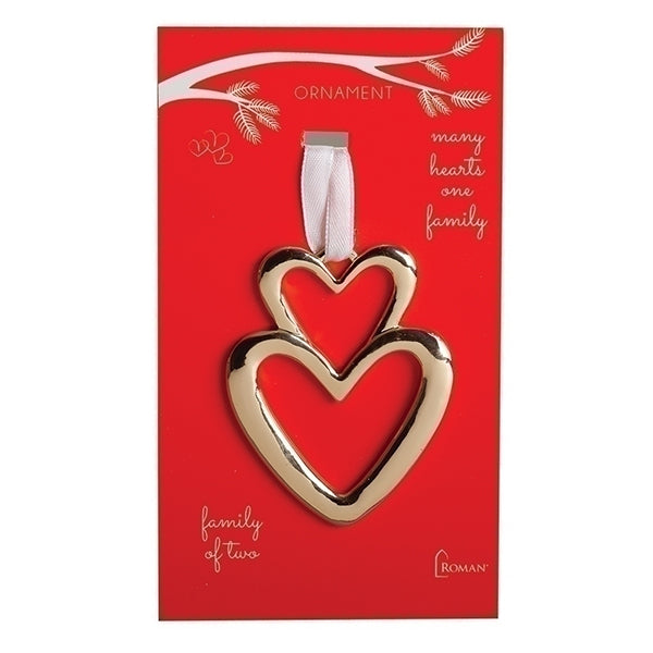 Family of Two Heart Ornament