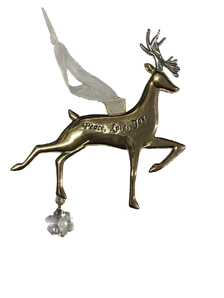 3.5" Oh deer, Christmas is here! Ornaments