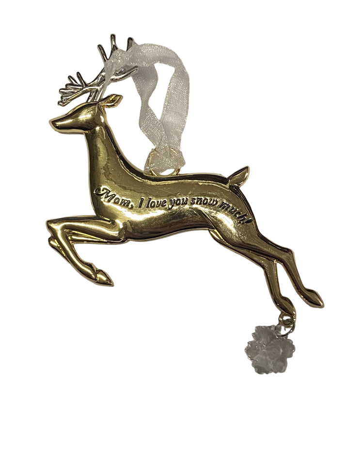 3.5" Oh deer, Christmas is here! Ornaments