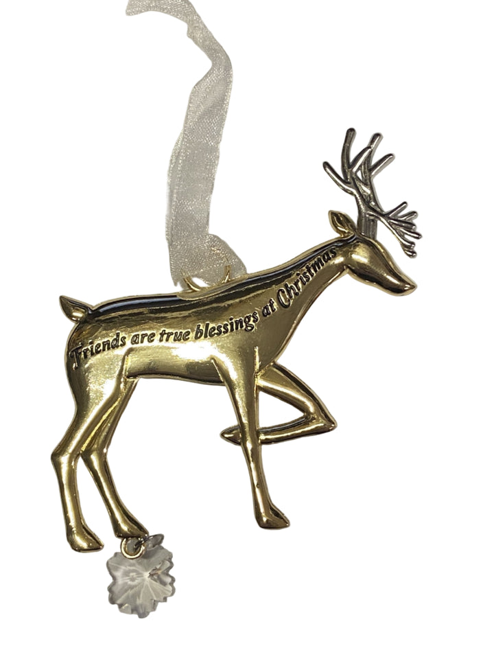 3.5" Oh deer, Christmas is here! Ornaments