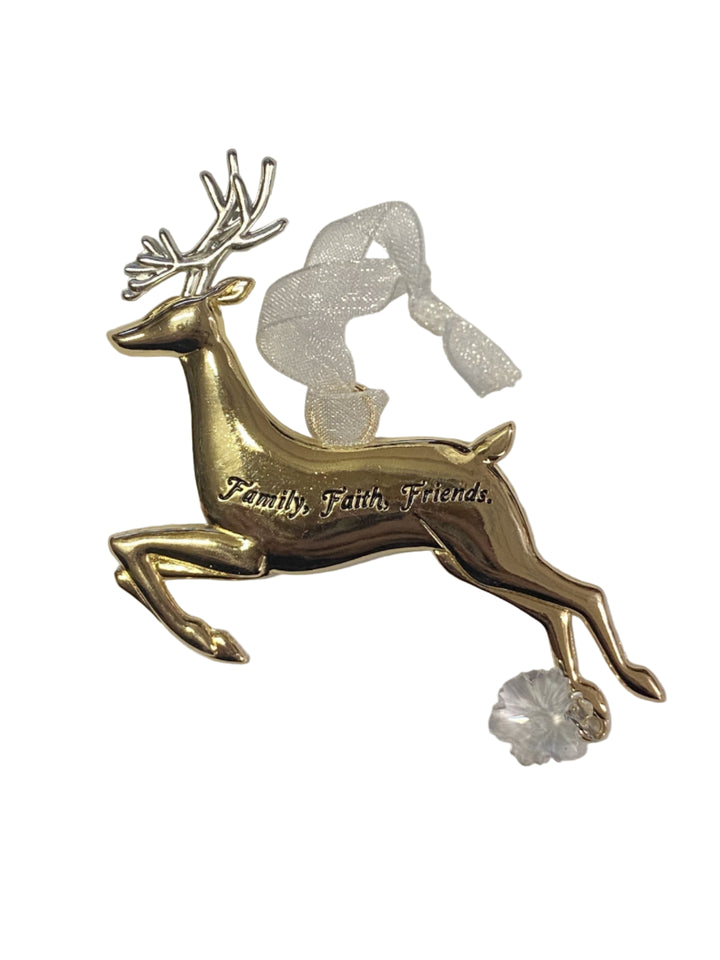 3.5" Oh deer, Christmas is here! Ornaments