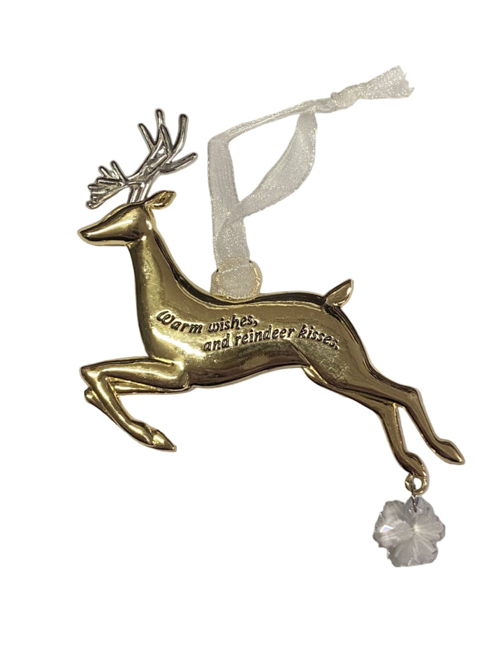 3.5" Oh deer, Christmas is here! Ornaments