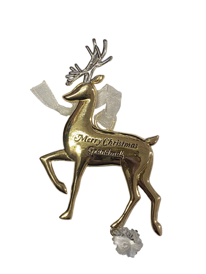 3.5" Oh deer, Christmas is here! Ornaments