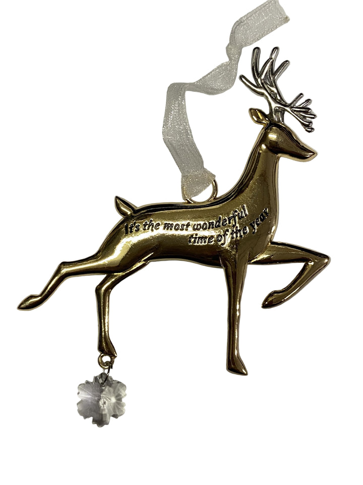 3.5" Oh deer, Christmas is here! Ornaments