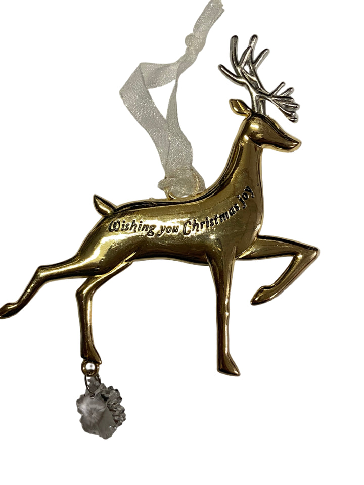 3.5" Oh deer, Christmas is here! Ornaments