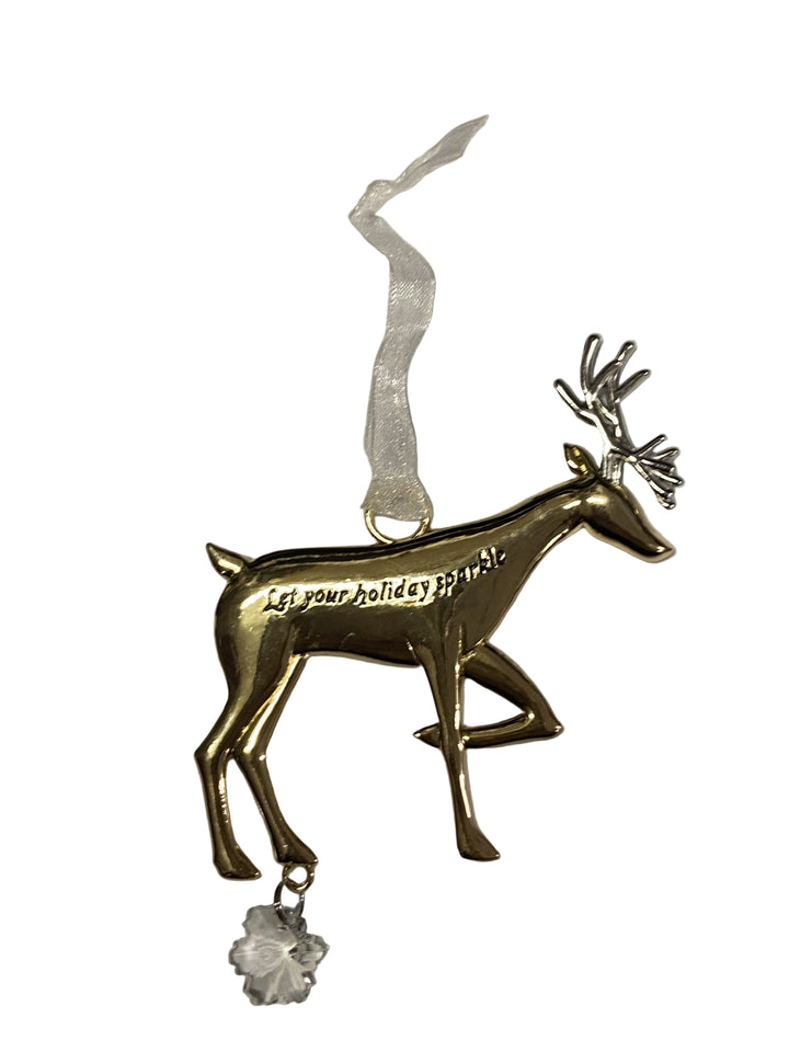3.5" Oh deer, Christmas is here! Ornaments