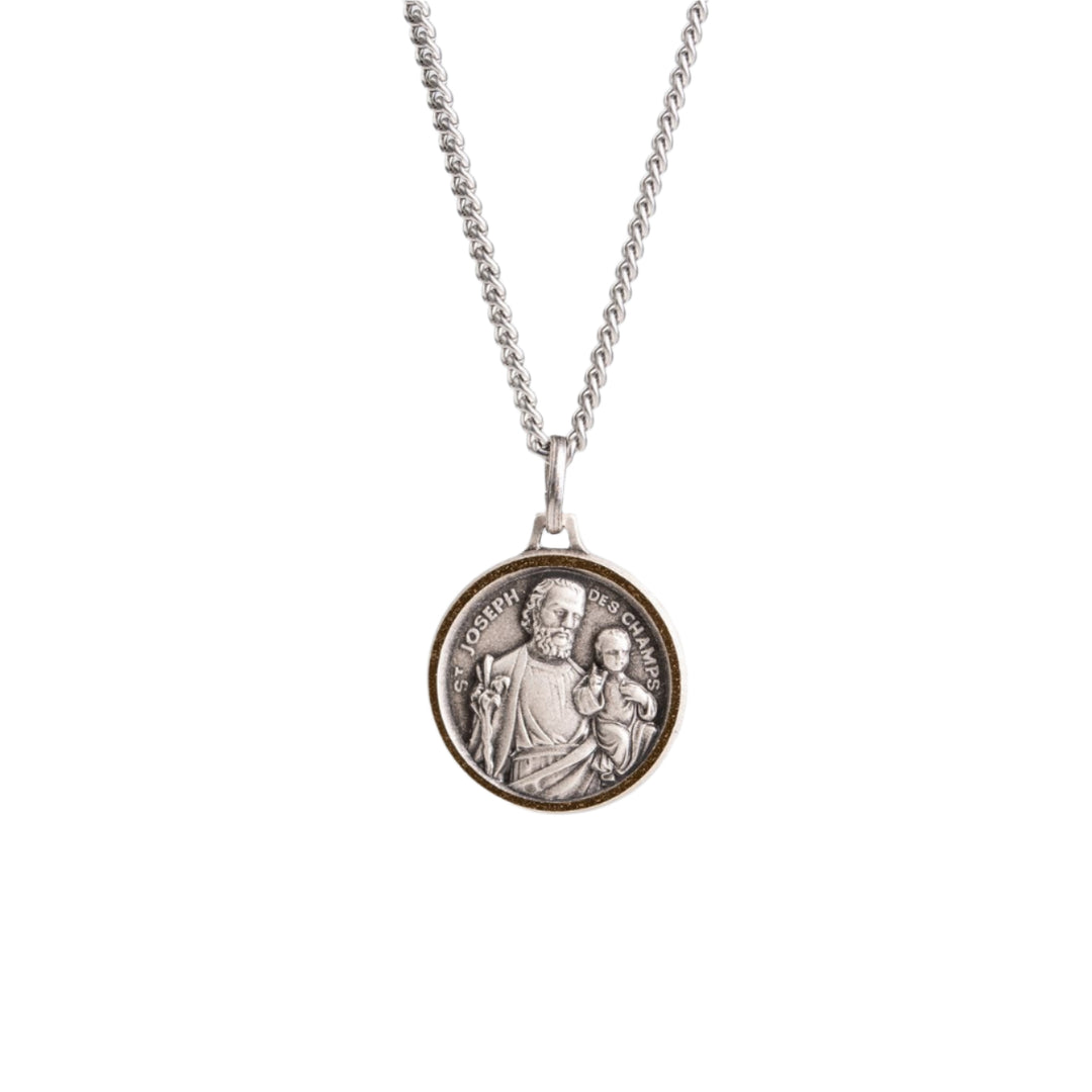 St. Joseph des Champs Silver Plated Necklace