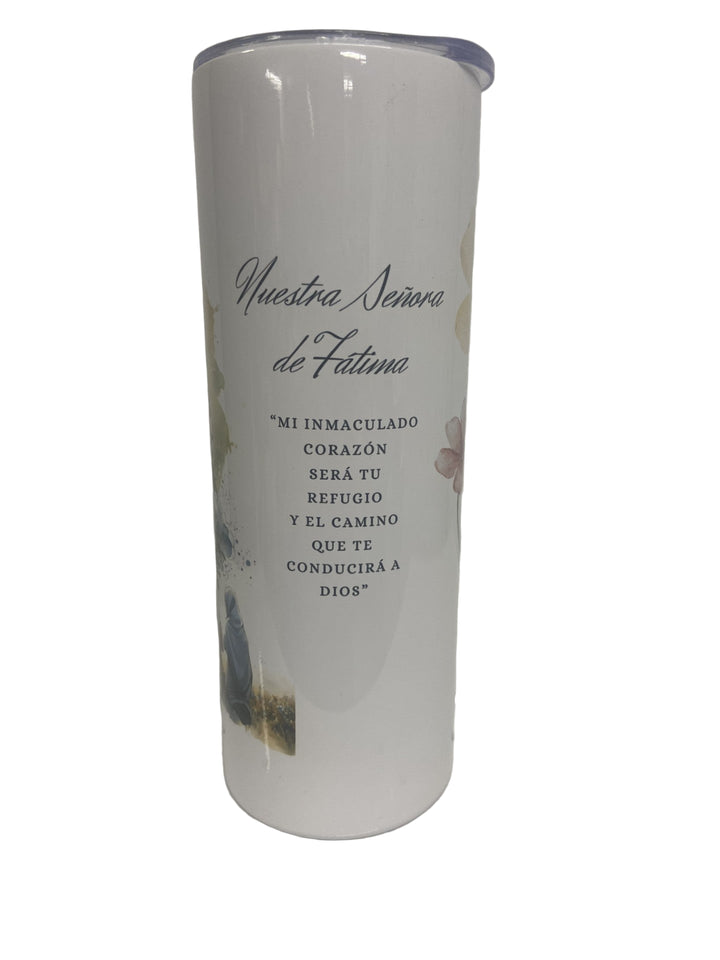 20 oz Stainless Steel Tumbler "Nuestra Señora de Fatima"